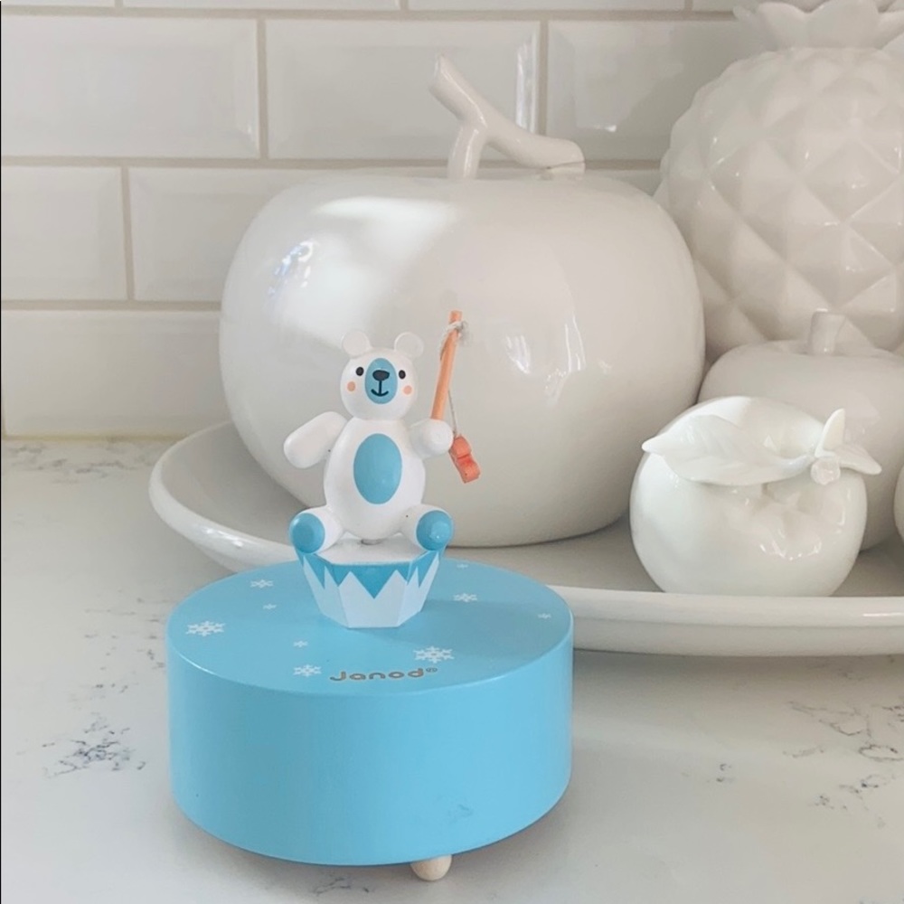 Crate&barrel Janod Polar Music Box.